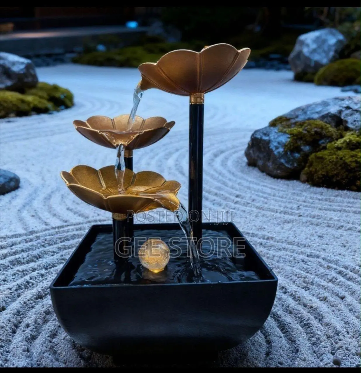 Indoor Tabletop LED Water Fountain