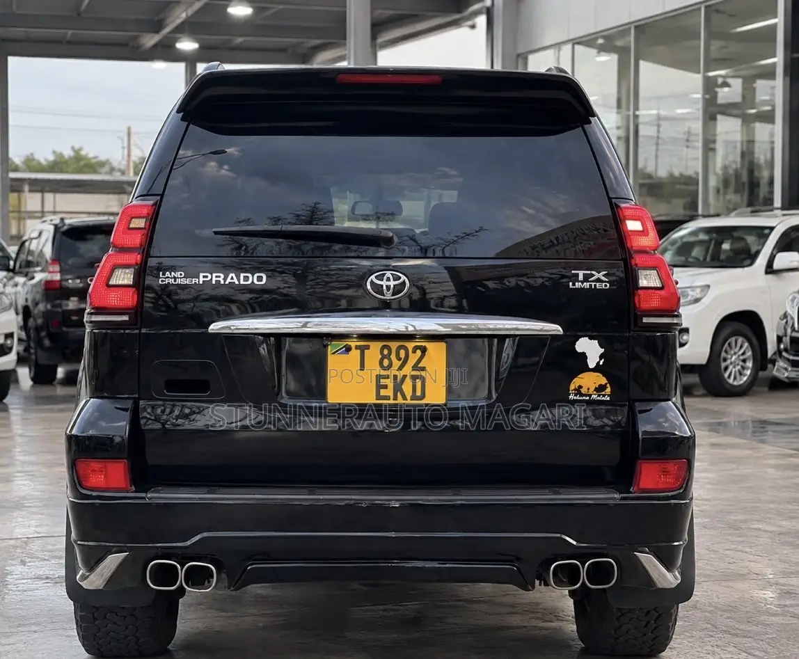 Toyota Land Cruiser Prado 2007 Matt Black