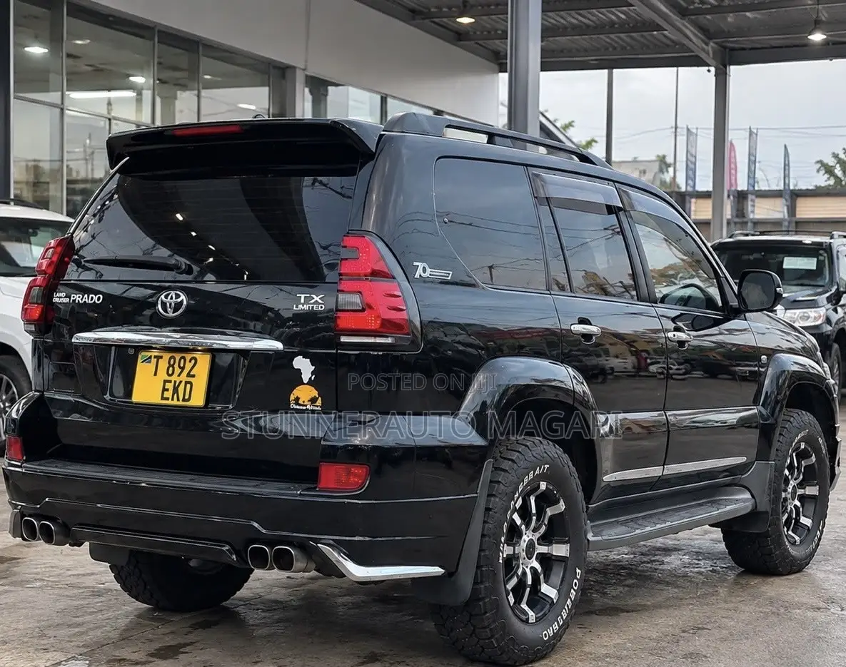 Toyota Land Cruiser Prado 2007 Matt Black