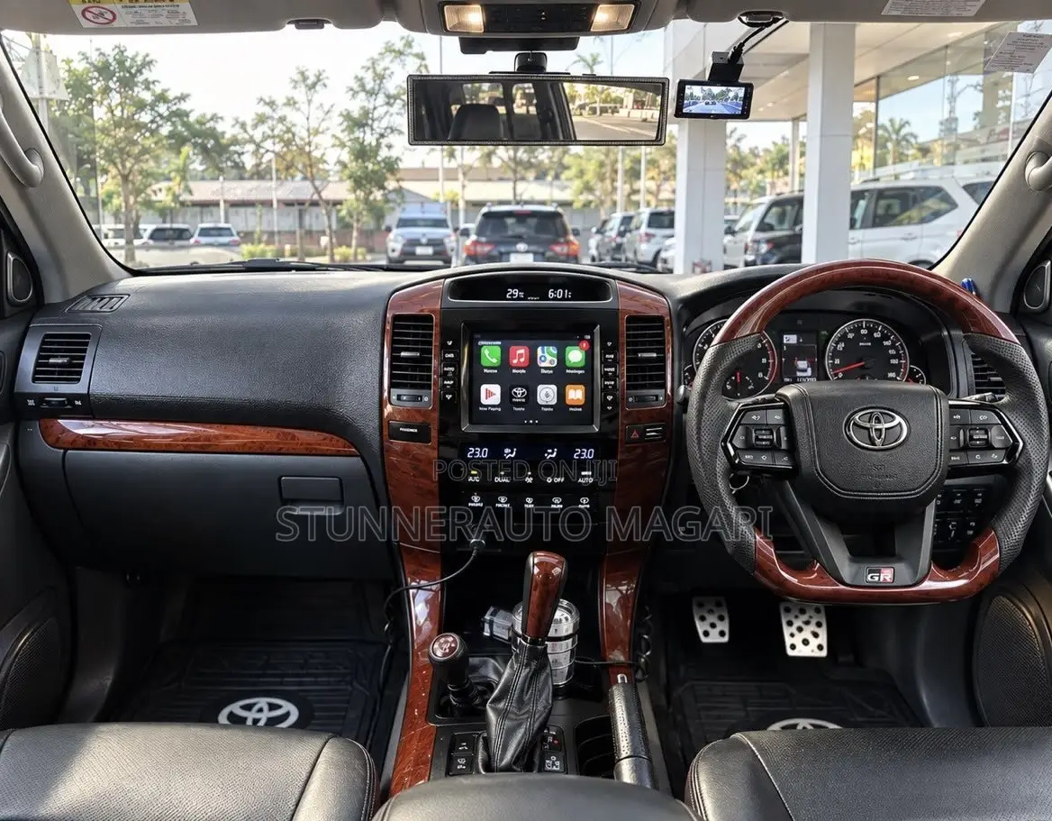 Toyota Land Cruiser Prado 2007 Matt Black