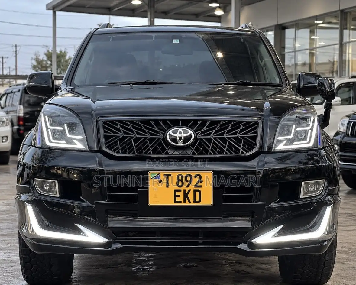 Toyota Land Cruiser Prado 2007 Matt Black
