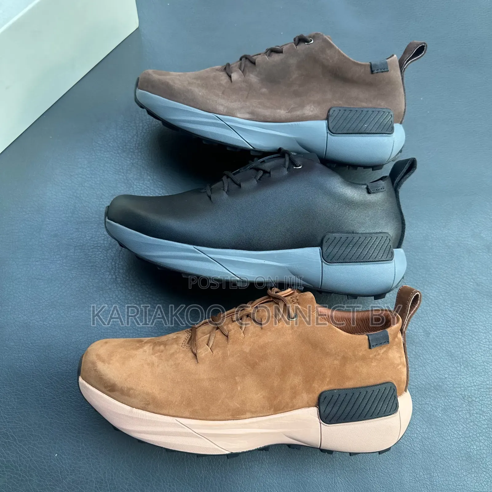 Men's Premium Suede & Leather Casual Sneakers