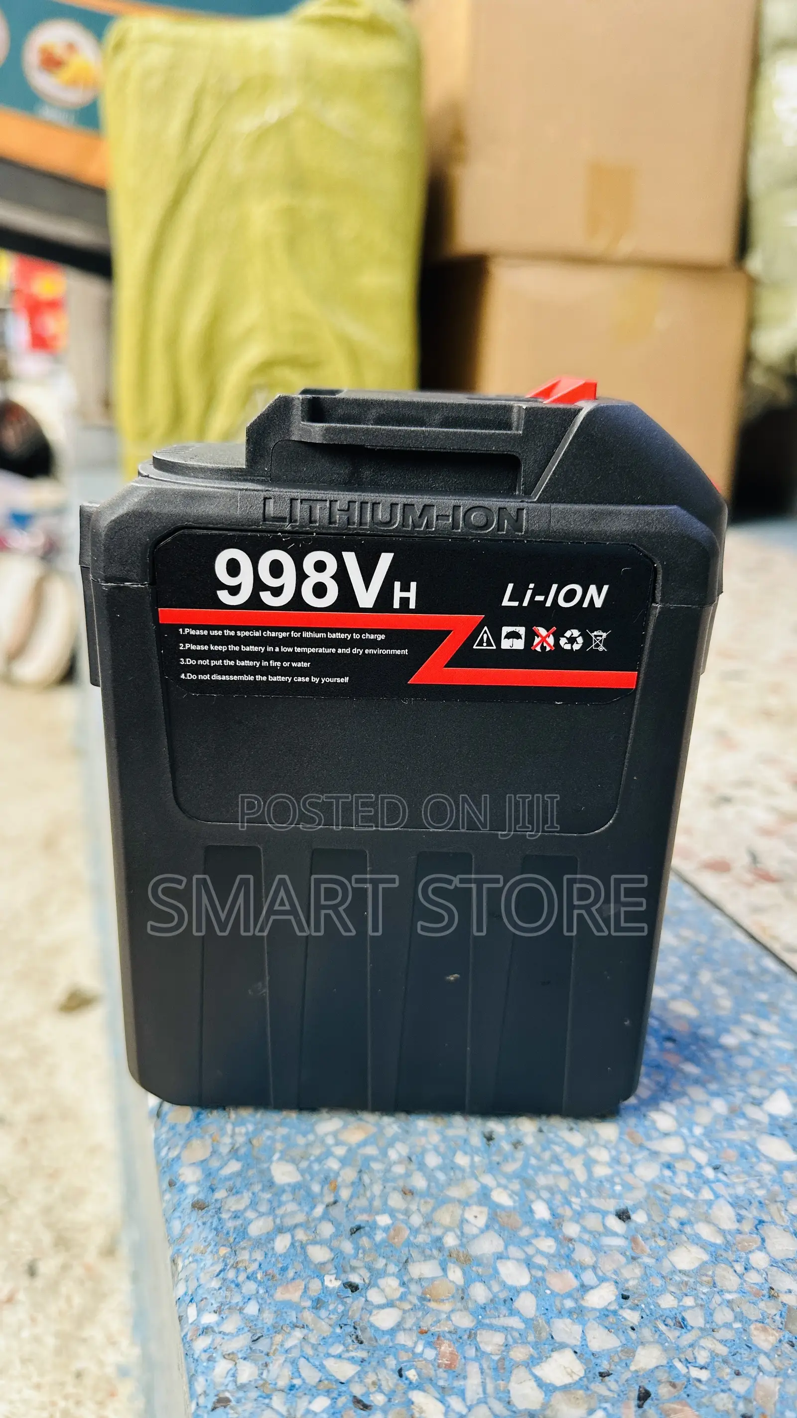High-Capacity 998Vh Lithium-Ion Rechargeable Battery Pack
