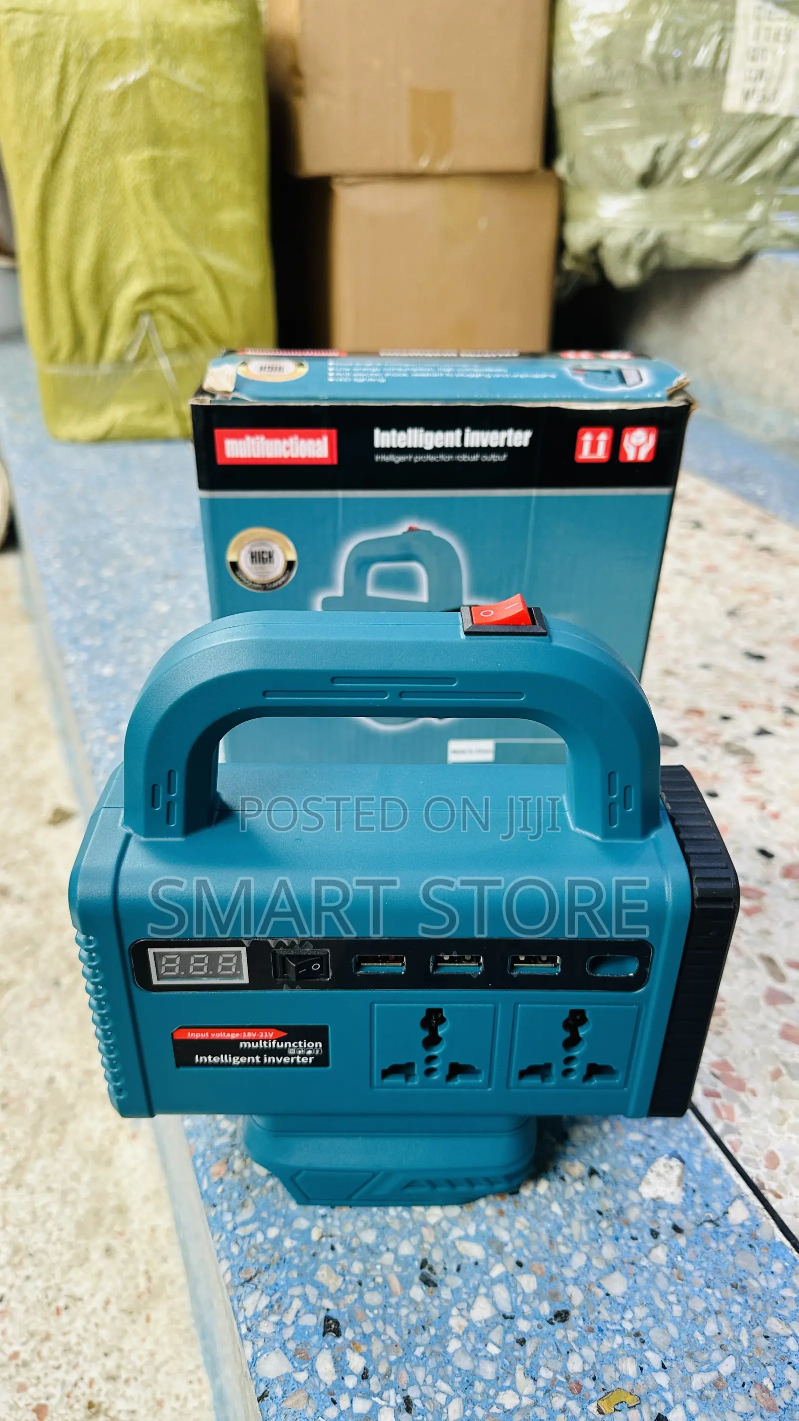 Multifunctional Intelligent Power Inverter 18V -21v Battery