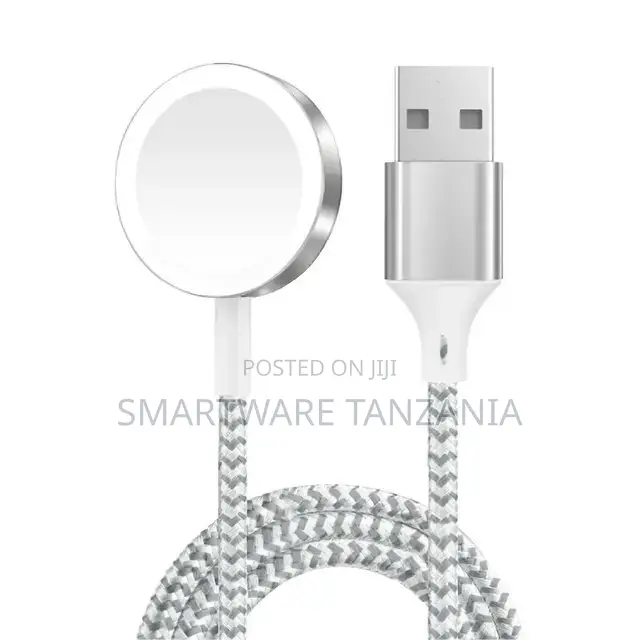 Green Lion Magnetic Charging Cable USB to iWatch 1.2M Braided Design