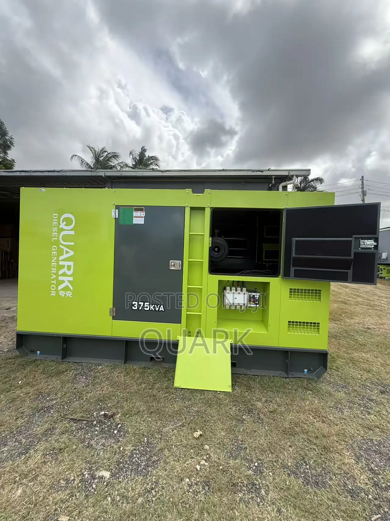 375kva 300kw Automatic Super Silent Diesel Generator