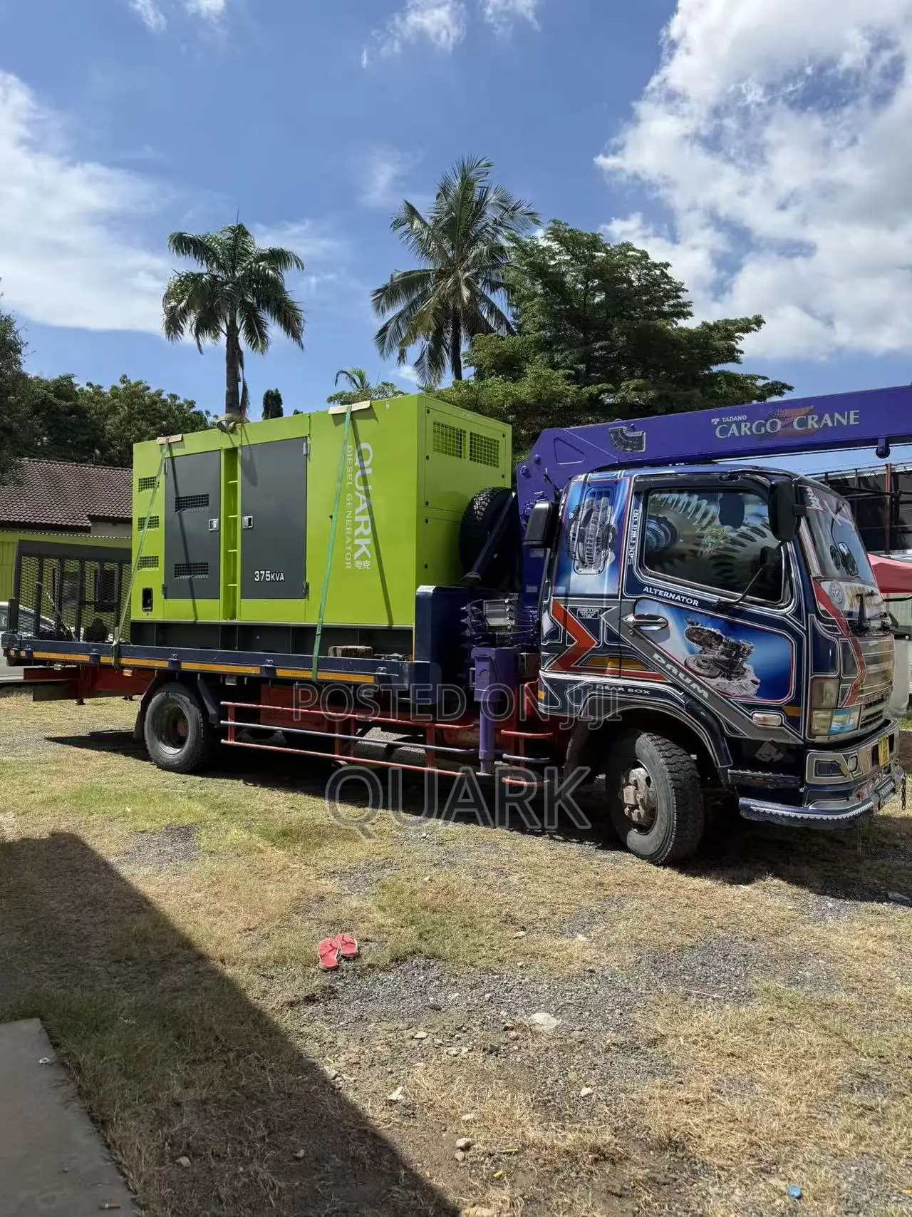 375kva 300kw Automatic Super Silent Diesel Generator
