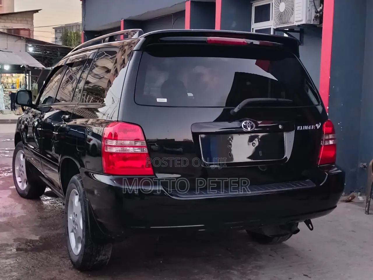 Toyota Kluger 2003 Black