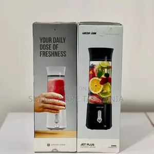 Green Lion Jet Plus Juicer, 500ml Capacity, 6 Blades, USB Rechargeable