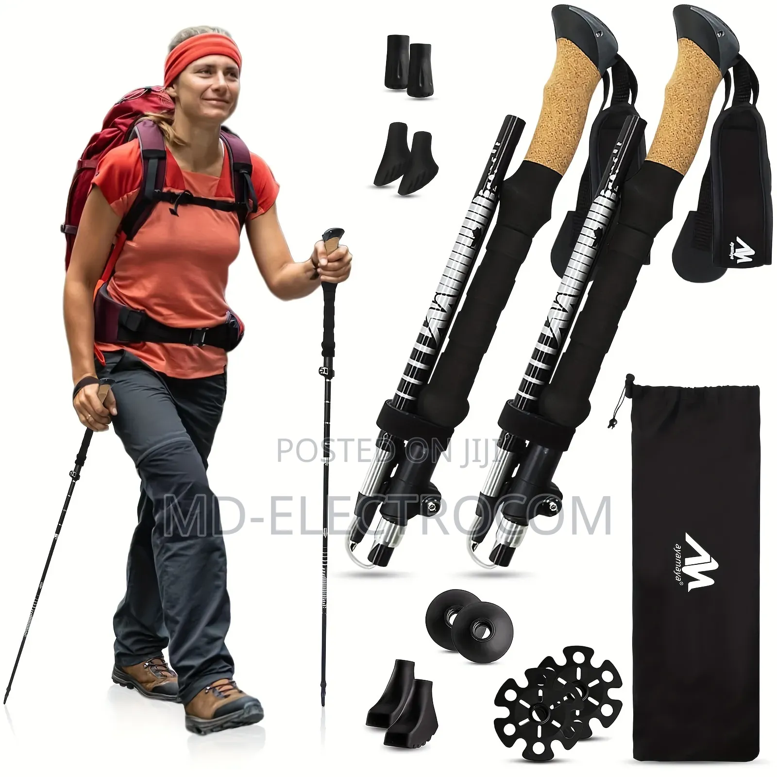 Trekking Poles or Hiking Poles.