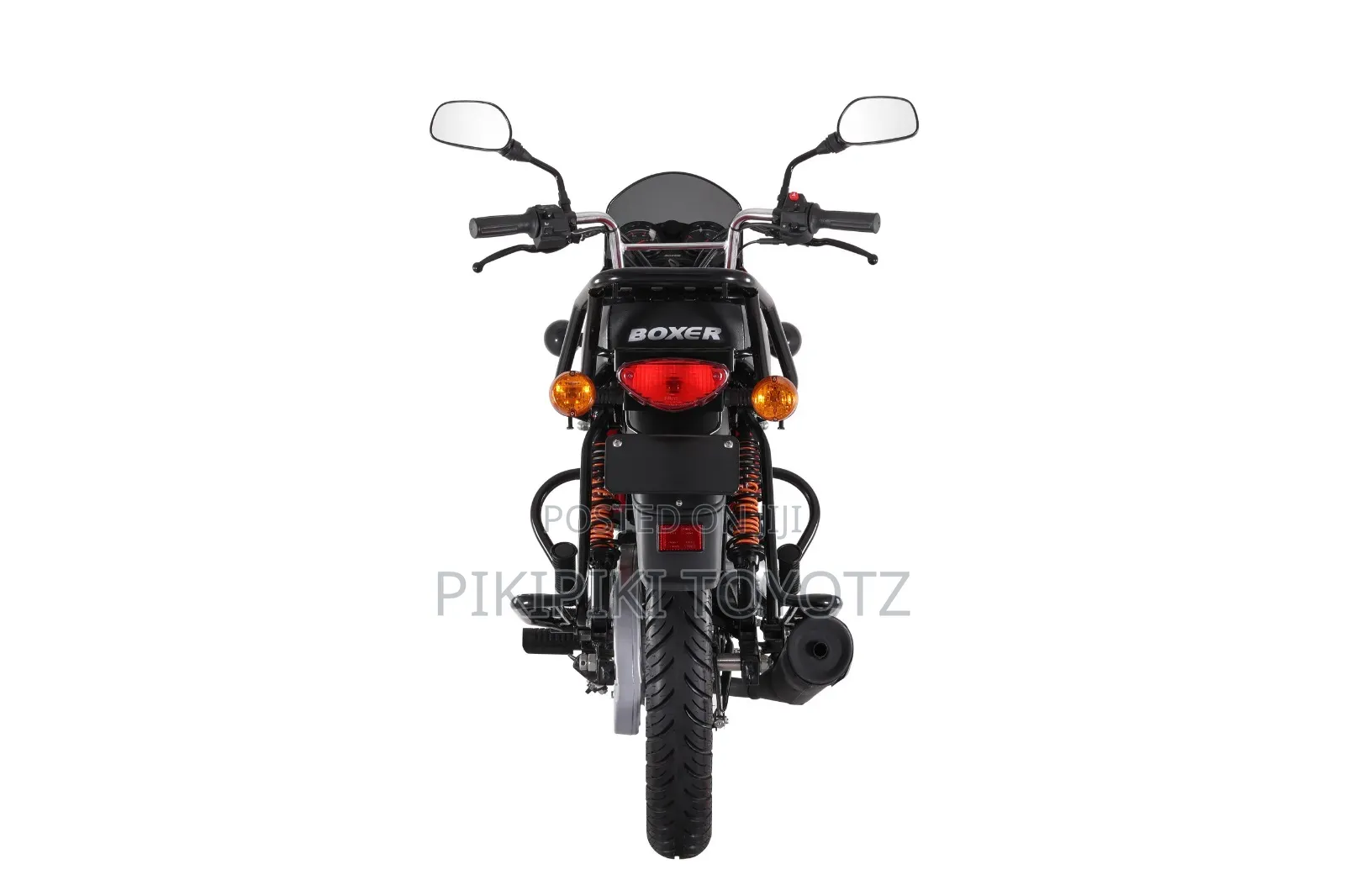 New Bajaj Boxer 125 2025 Black
