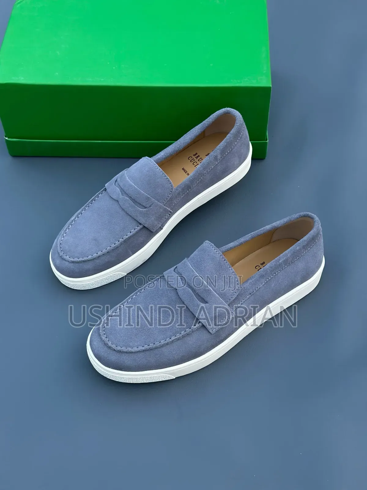 luxury Elite Brunello Cucinelli Men’s Shoesfull Box Available