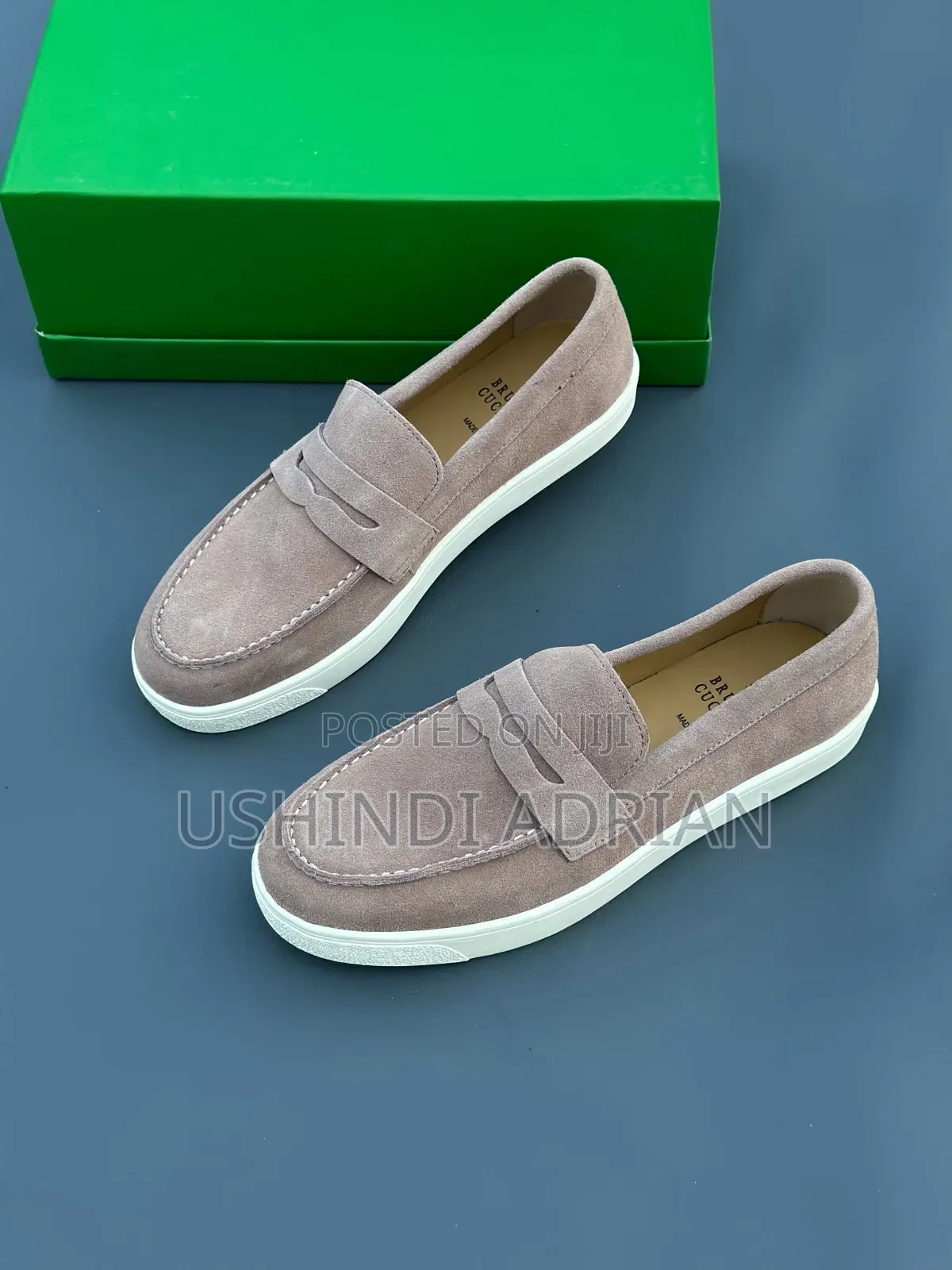 luxury Elite Brunello Cucinelli Men’s Shoesfull Box Available