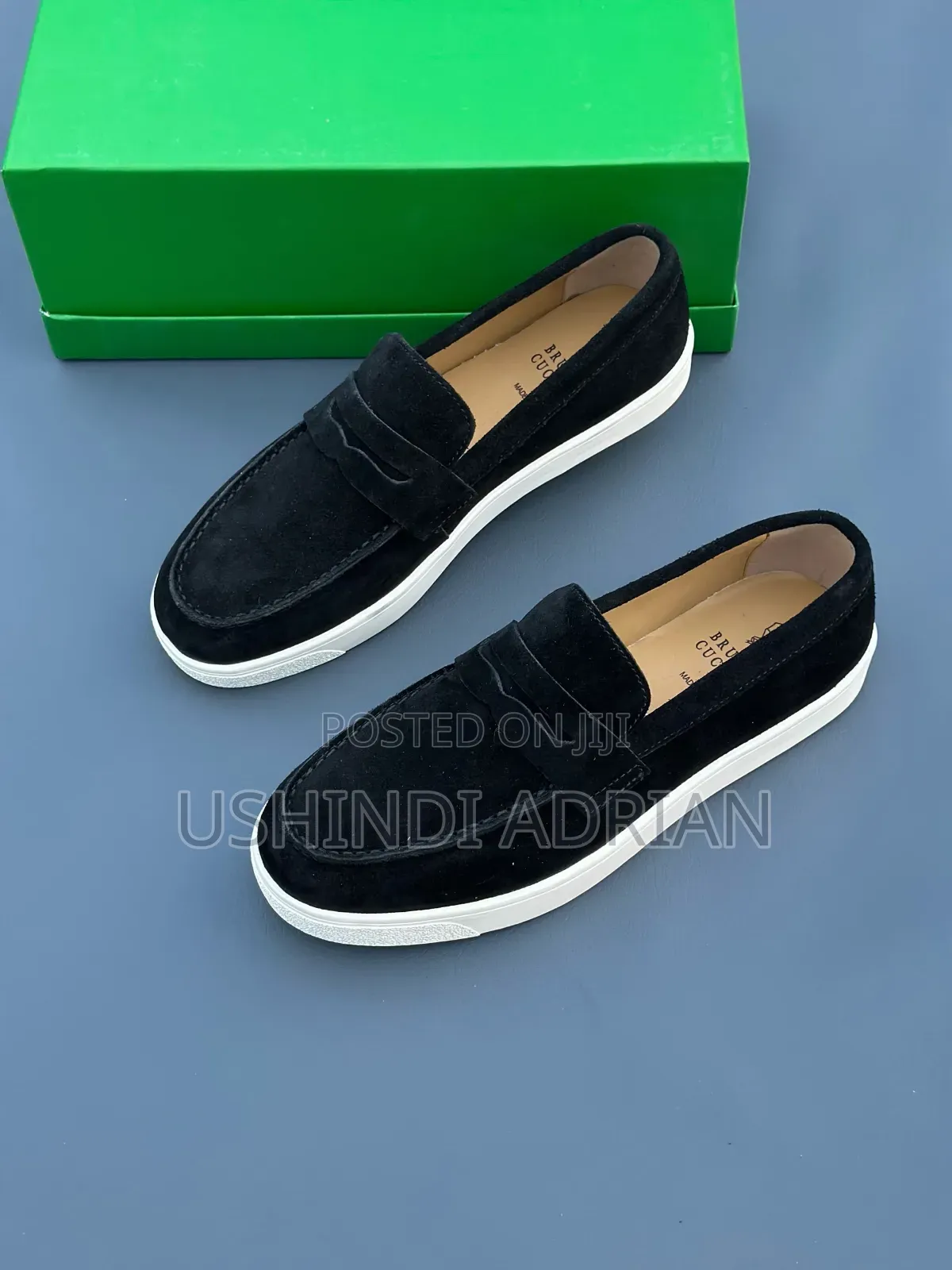 luxury Elite Brunello Cucinelli Men’s Shoesfull Box Available