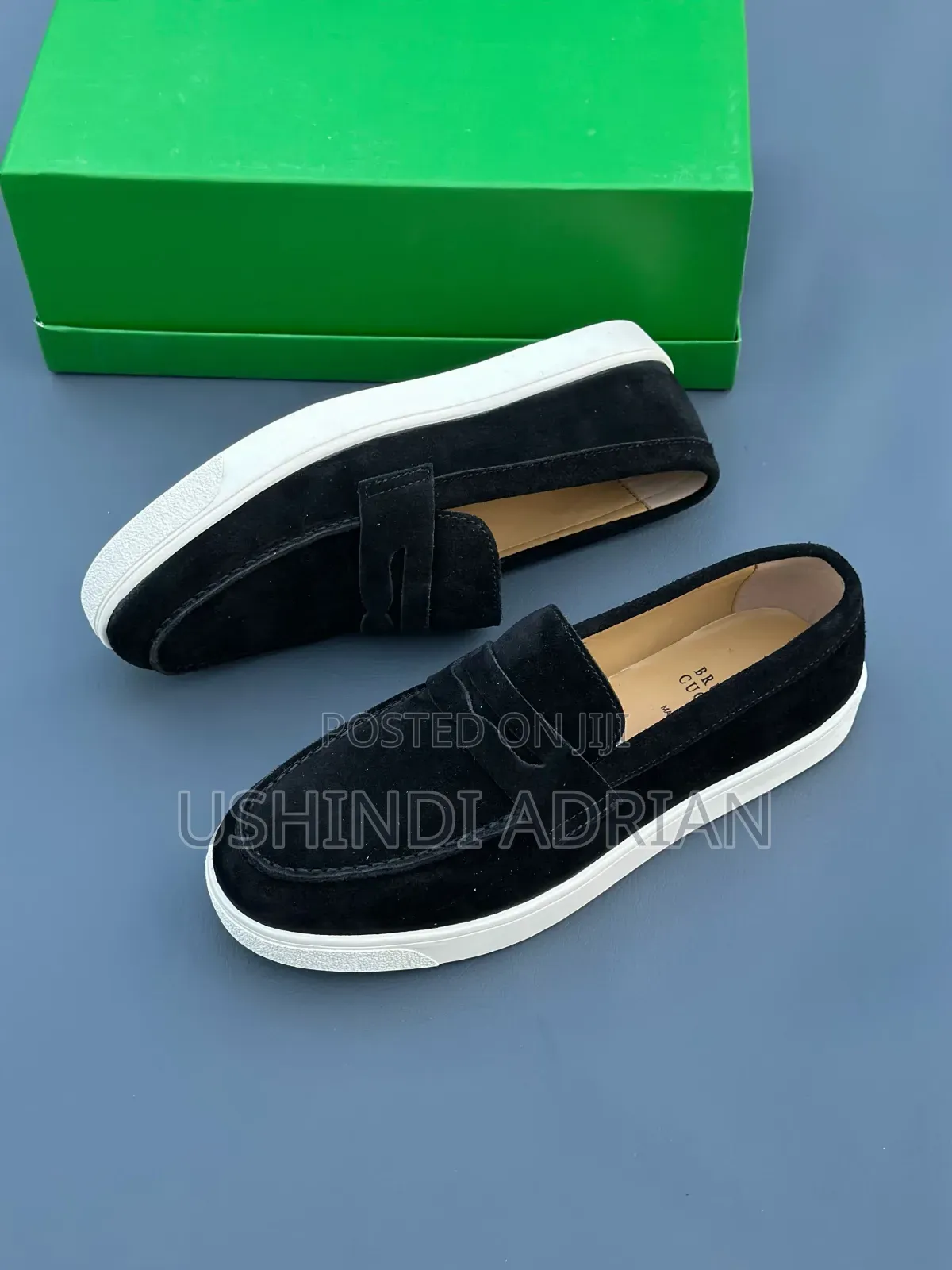luxury Elite Brunello Cucinelli Men’s Shoesfull Box Available