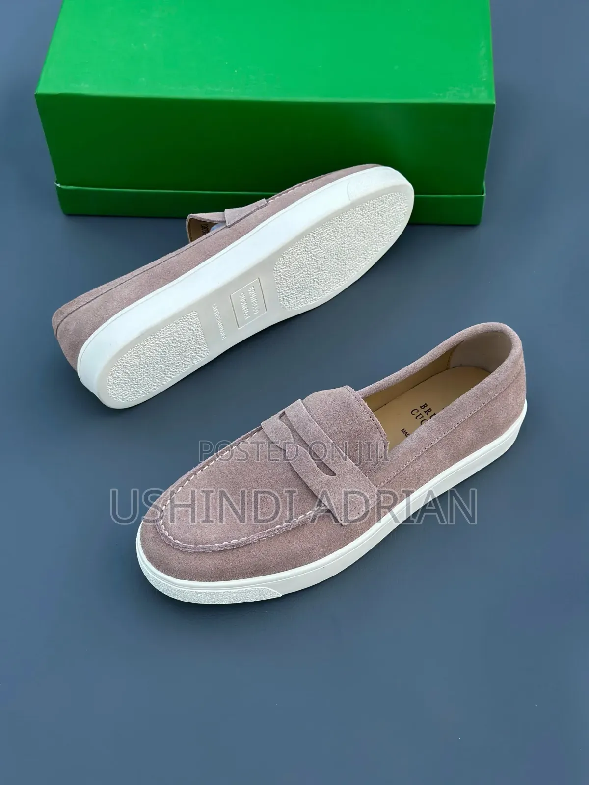 luxury Elite Brunello Cucinelli Men’s Shoesfull Box Available