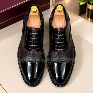 *De'rossi Italy - Two Tone Patent Official Shoe