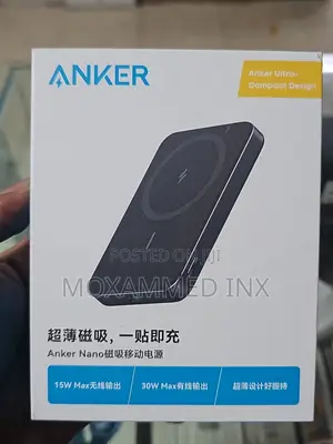 A1113 Anker Magnetic Wireless Power Bank 10000mAh 15watts Wireless