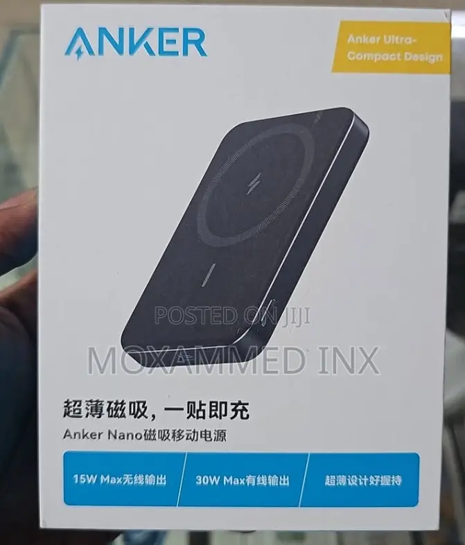 A1113 Anker Magnetic Wireless Power Bank 10000mAh 15watts Wireless