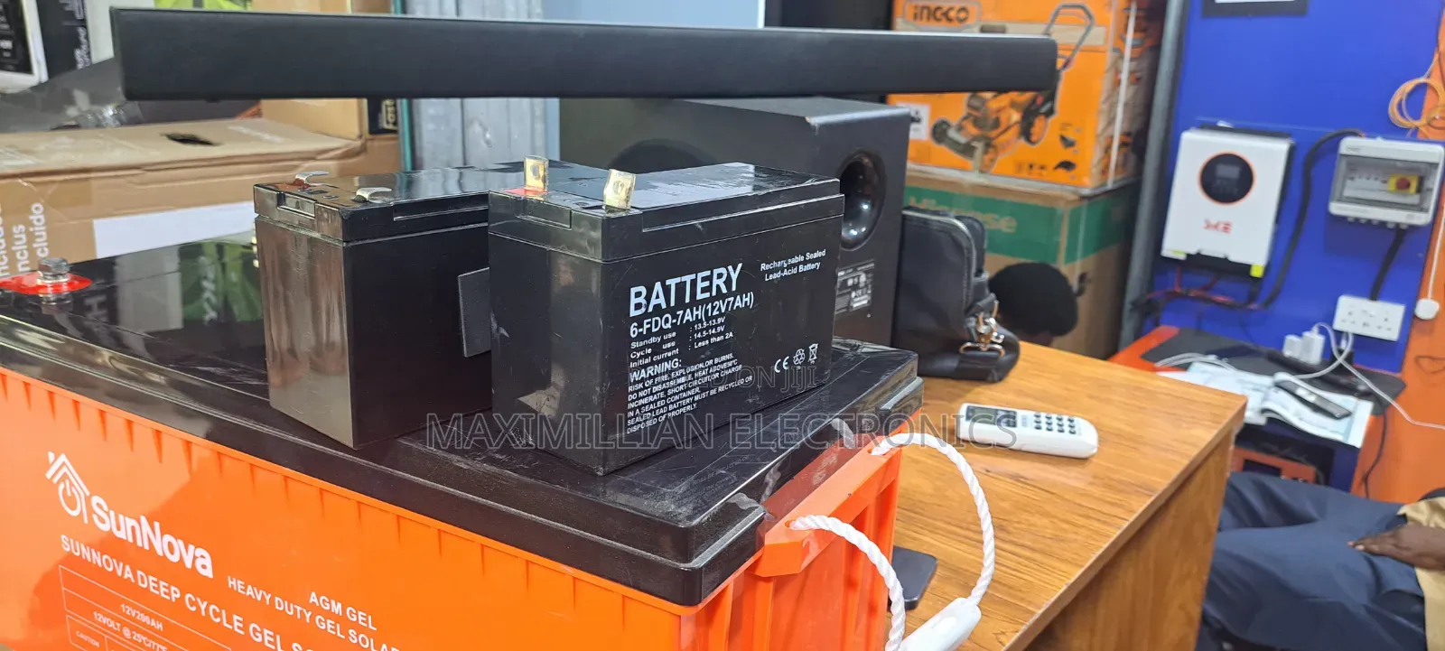 Deep Cycle Solar Battery 12v 7ah Sealed Lead Acid. Bei