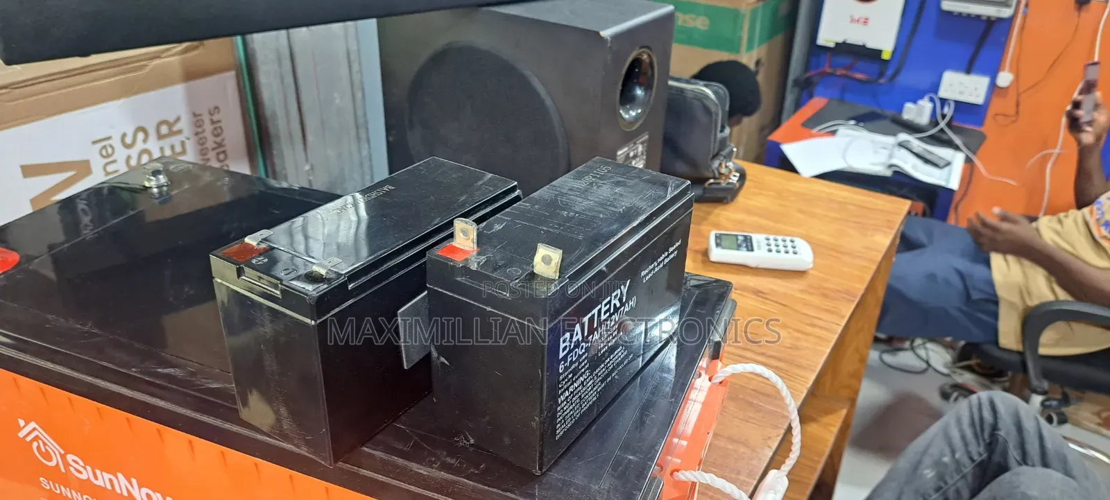 Deep Cycle Solar Battery 12v 7ah Sealed Lead Acid. Bei