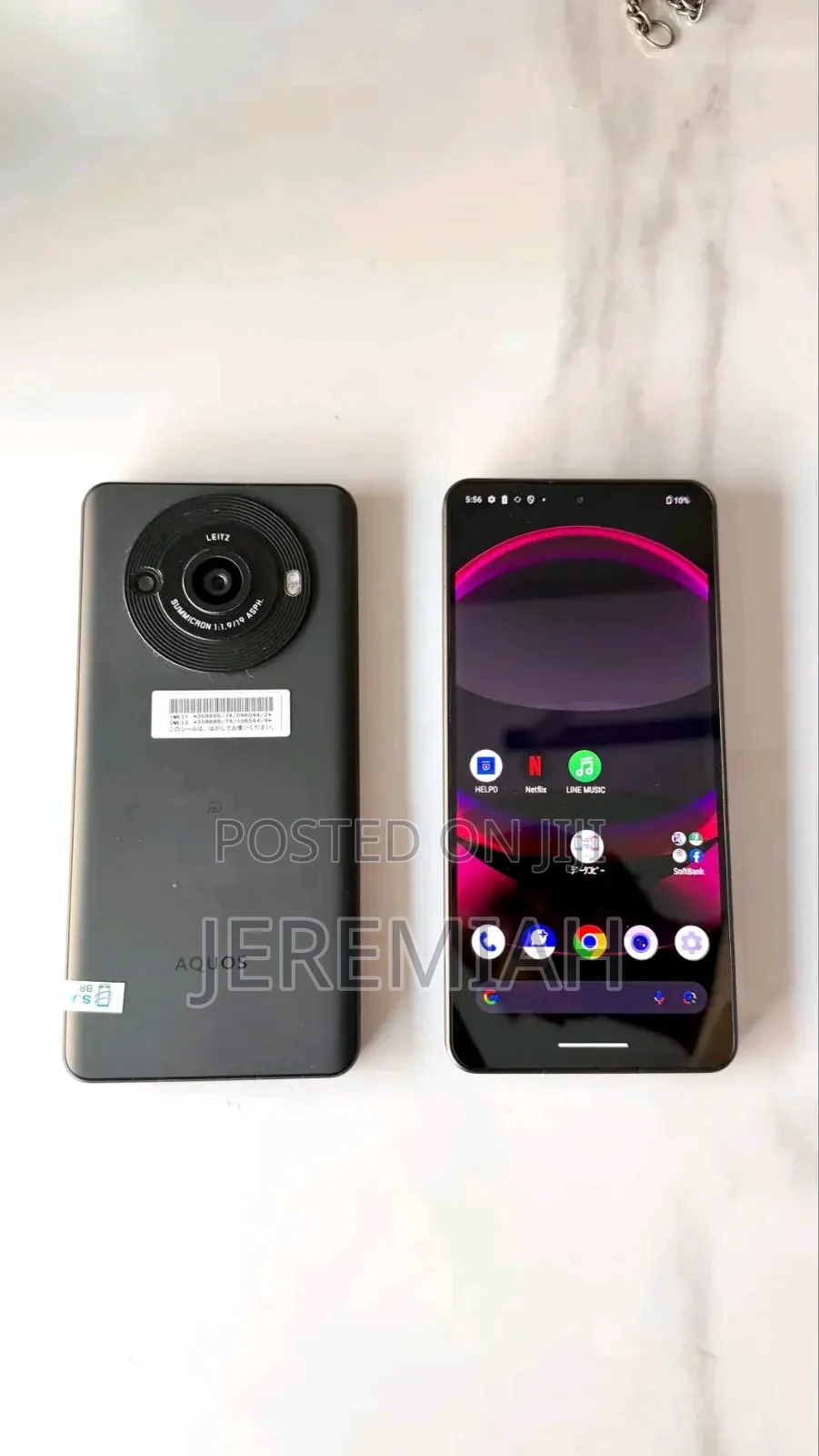 Sharp Aquos R8s pro 256 GB Black
