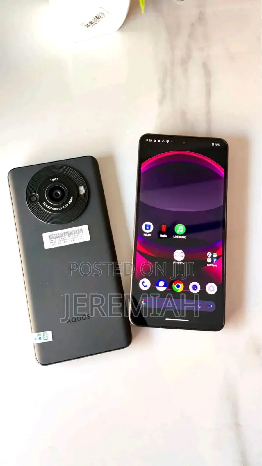 Sharp Aquos R8s pro 256 GB Black