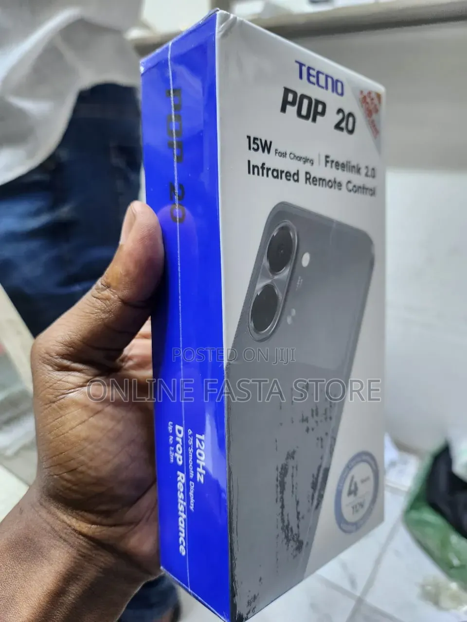 New Tecno Pop 20 64 GB Black
