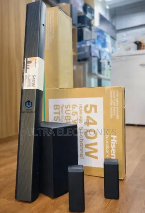 HISENSE Soundbar Hs5100 Dual Tweeter 540w Wireless Subwoofer