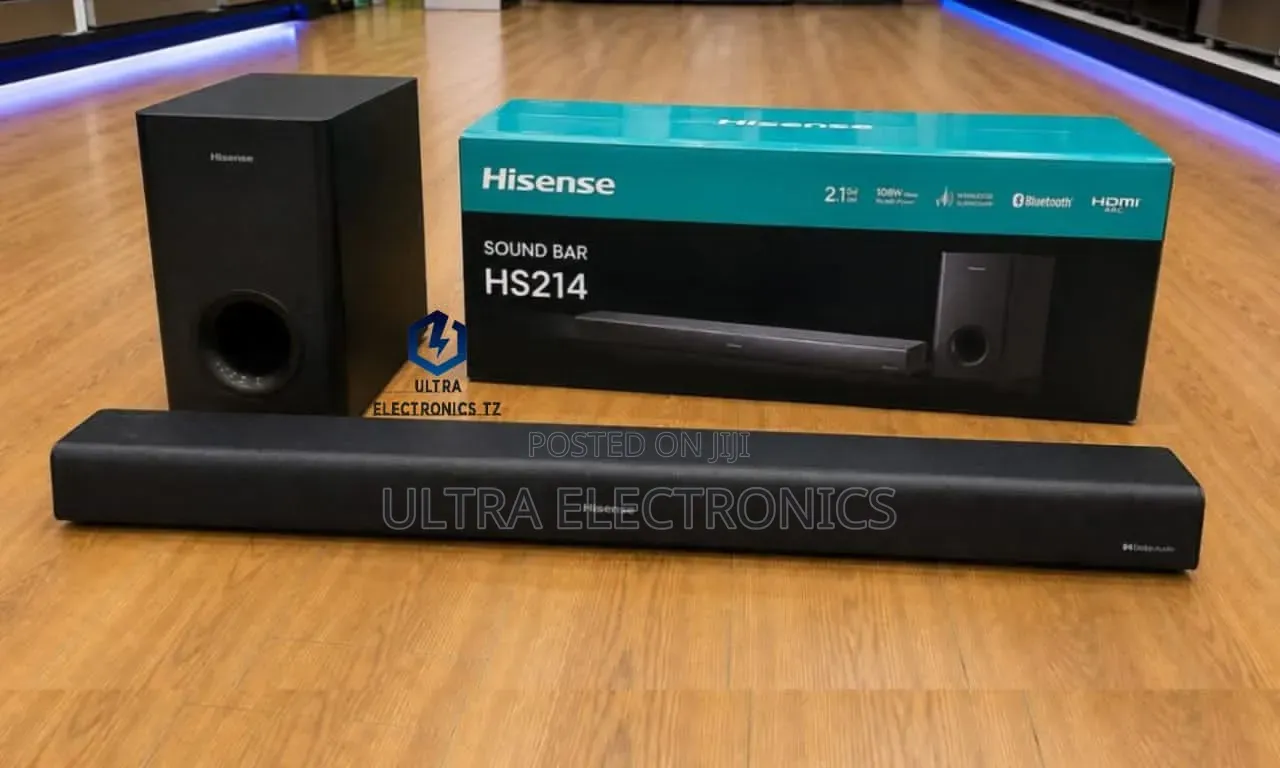 Hisense Sound Bar 108w Model :- Hs214