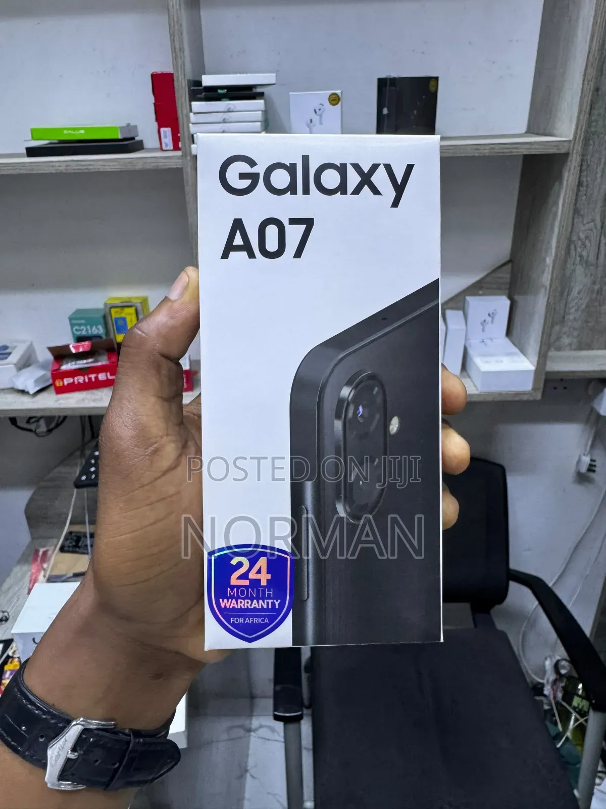 New Samsung Galaxy A07 128 GB Black