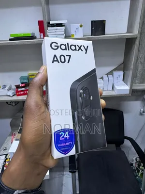 New Samsung Galaxy A07 128 GB Black