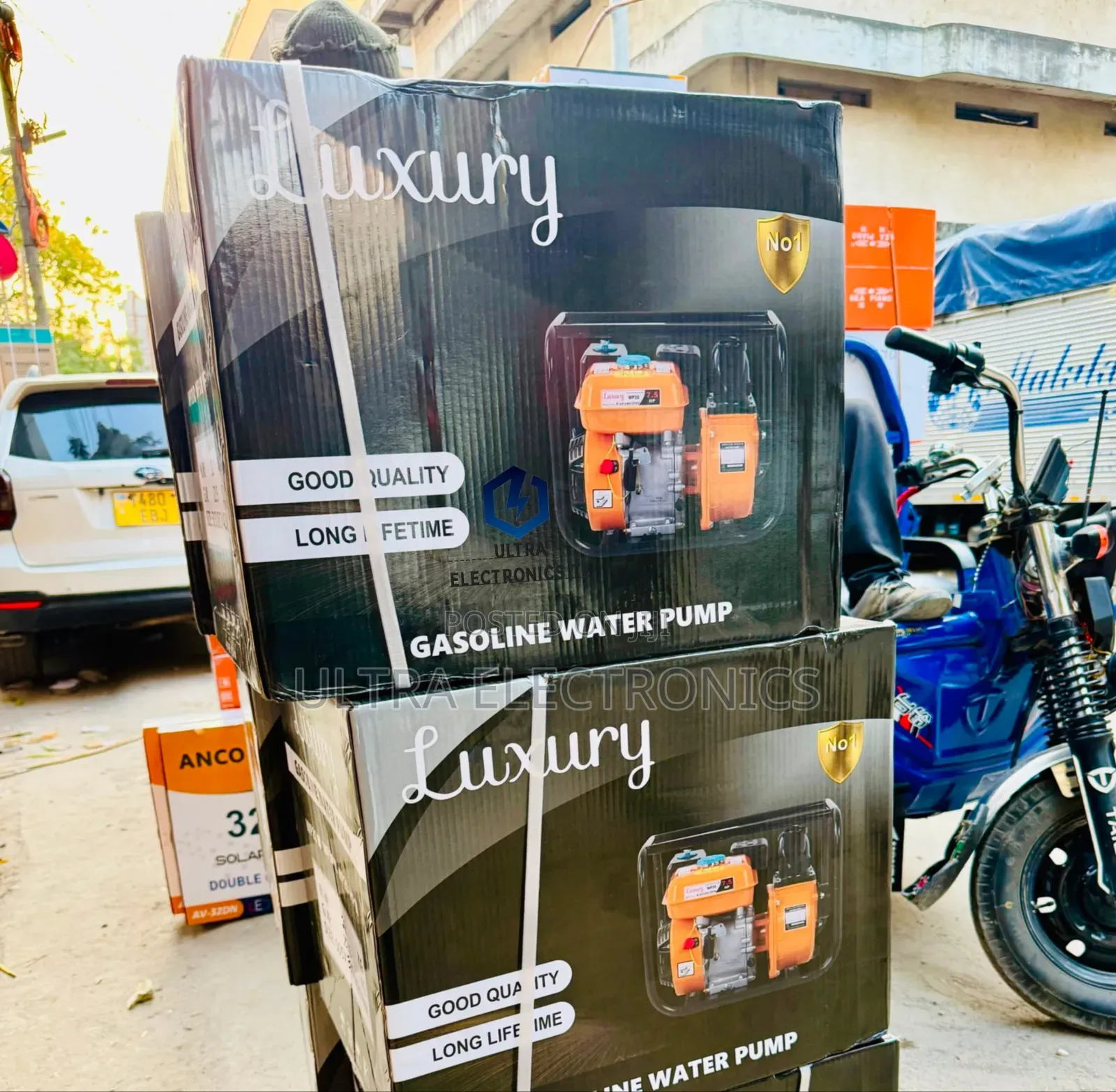 Luxury Petrol Water Pump 2 Inch for Irrigation, Moving Water