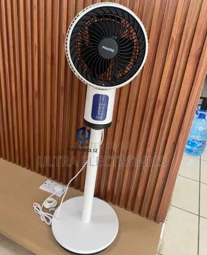 Poacoll Stand Fan With Touch Screen and Remote Feni Salama Kwa Afya