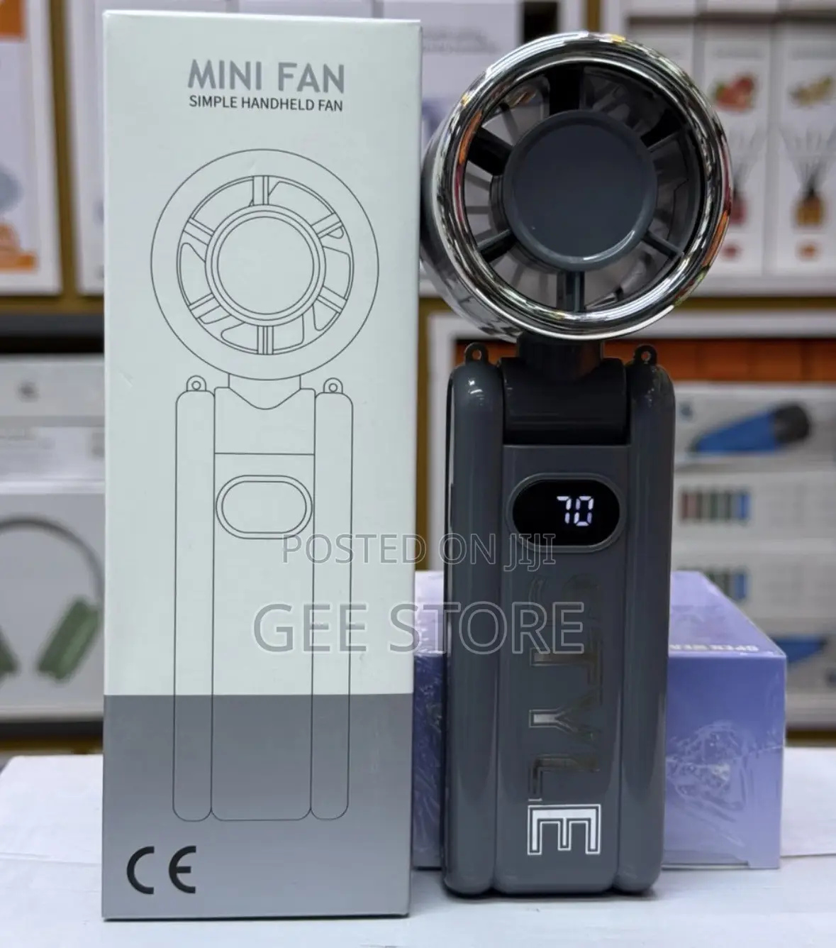 Handheld and Desktop Turbo Fan