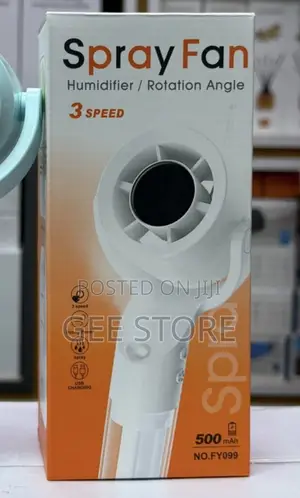 3-Speed Portable USB Spray Fan and Humidifier (Model: FY099)