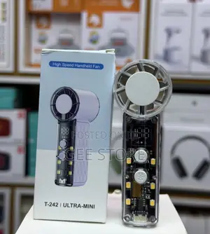 A T-242 Ultra-Mini High Speed Handheld Fan