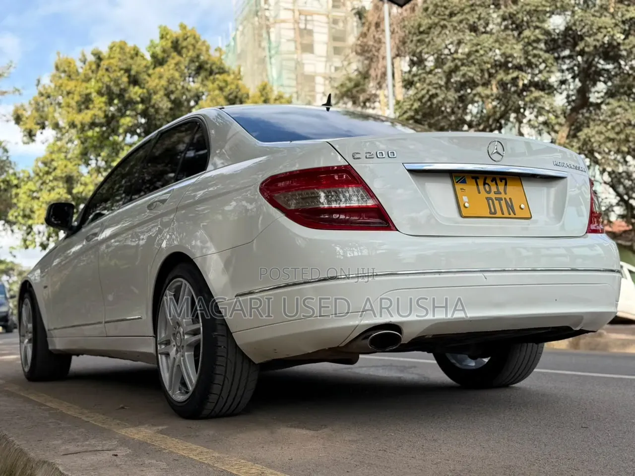 Mercedes-Benz C200 2008 White