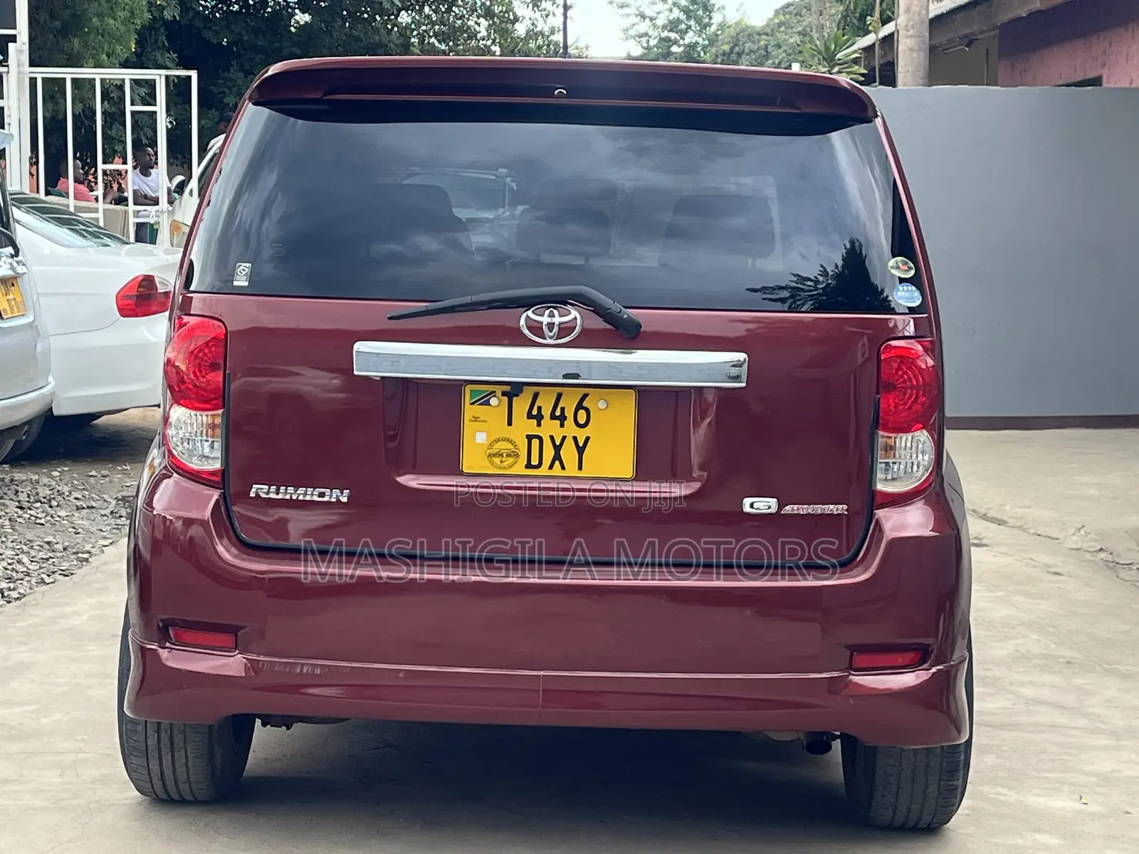 Toyota Corolla Rumion 2008 Maroon