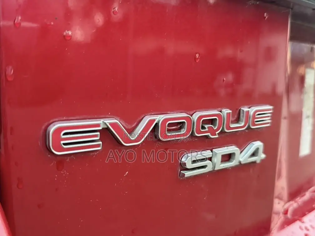 Land Rover Range Rover Evoque 2015 Red