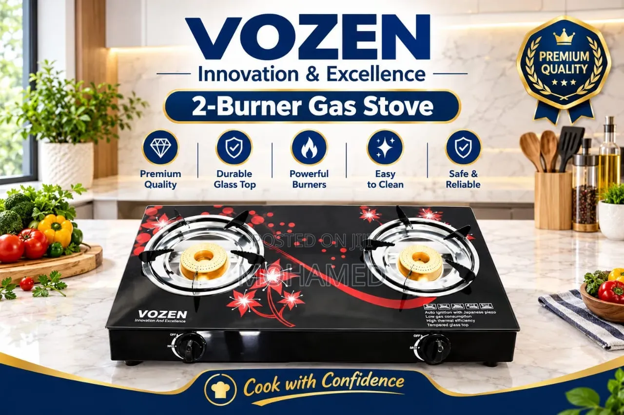  Vozen Gas Stove – 2 Burners 
