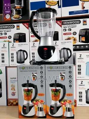 Power Tech Blender 2-in-1 
 Uwezo: Lita 1.5
