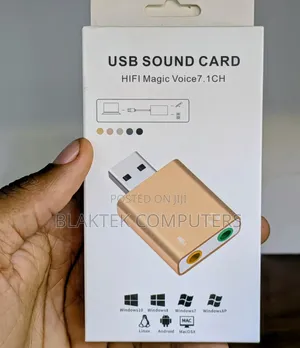 USB Sound Card HIFI Magic Voice 7.1CH