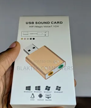 USB Sound Card HIFI Magic Voice 7.1CH