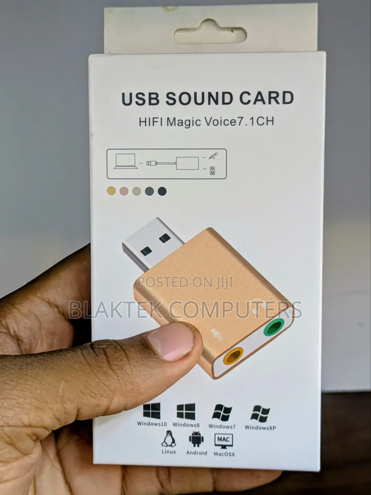 USB Sound Card HIFI Magic Voice 7.1CH