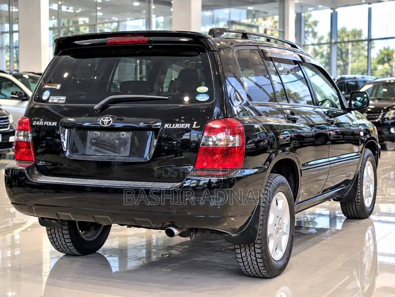 Toyota Kluger 2006 Black