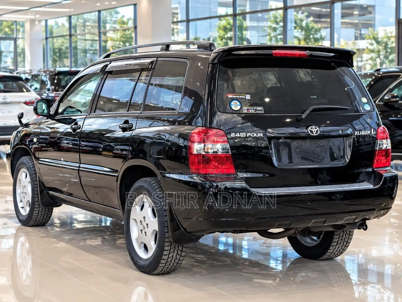 Toyota Kluger 2006 Black