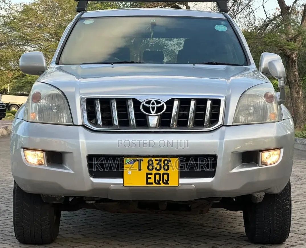 Toyota Land Cruiser Prado 2007 Silver