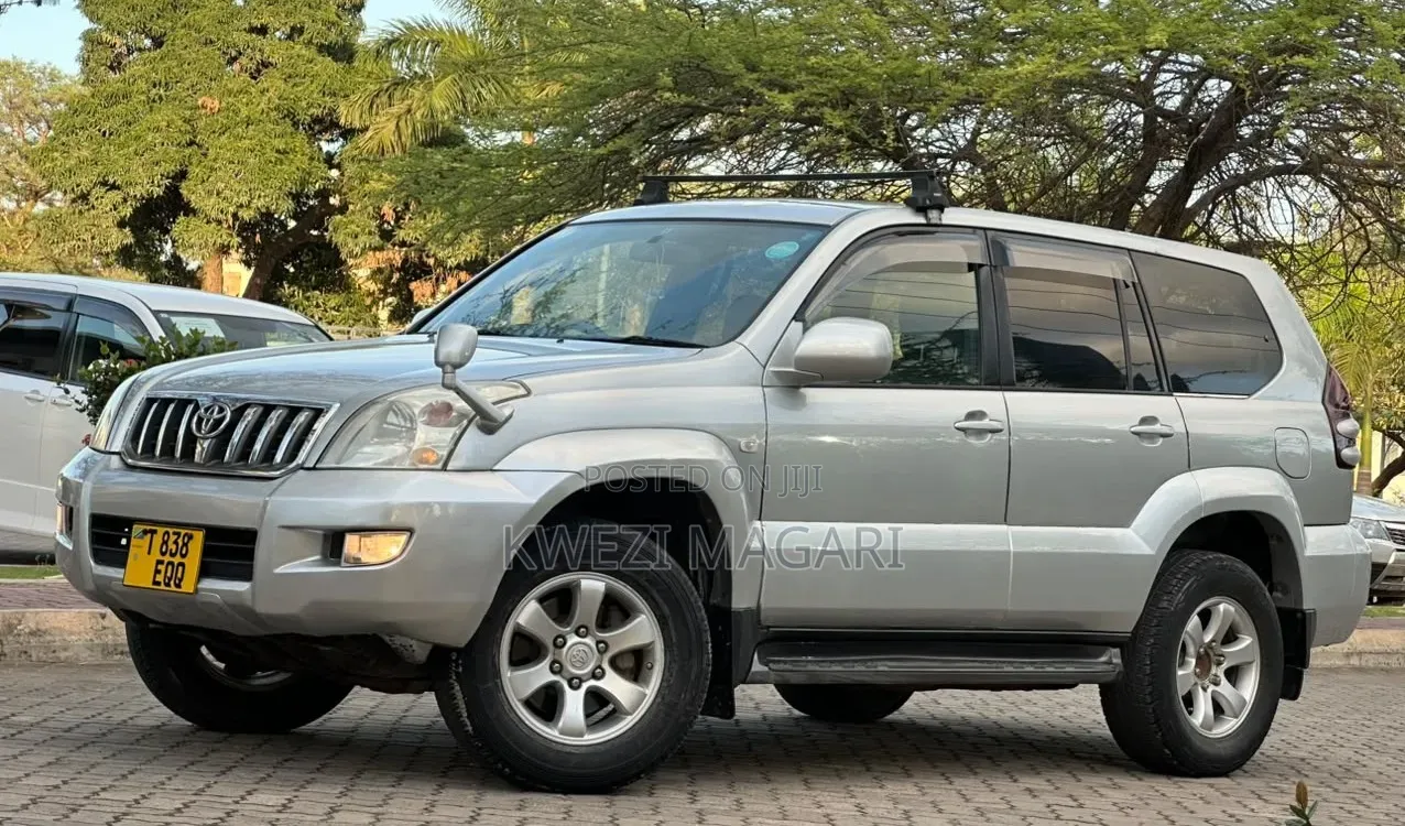 Toyota Land Cruiser Prado 2007 Silver