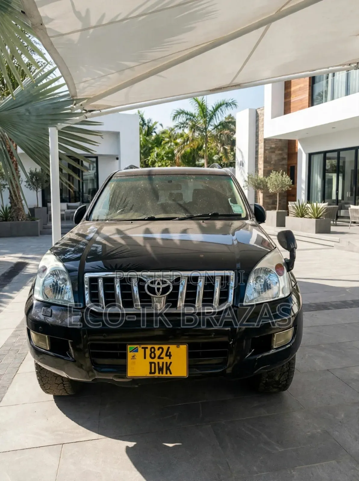 Toyota Land Cruiser Prado 3.0 D-4D 5dr 2008 Black